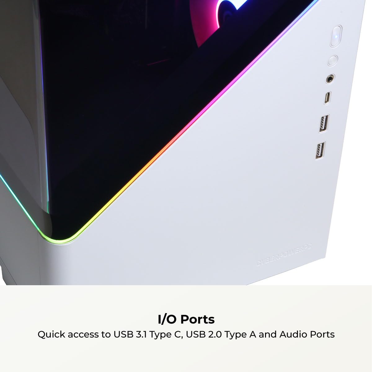 CyberPowerPC PC para Juegos Gamer Xtreme, Intel Core i7-14700F de 2,1 GHz, GeForce RTX 5060 Ti 8 GB, DDR5 de 16 GB, SSD PCIe 4.0 de 1 TB, Listo para WiFi y Windows 11 Home (GXiVR8040A19)