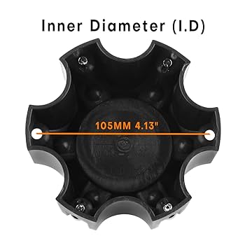 Amazon.com: GTOWNWORKS 4.49in Wheel Center Caps for