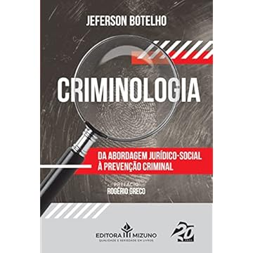 Capa do livro Criminologia - Da Abordagem Jurídico-social à Prevenção Criminal (2023)