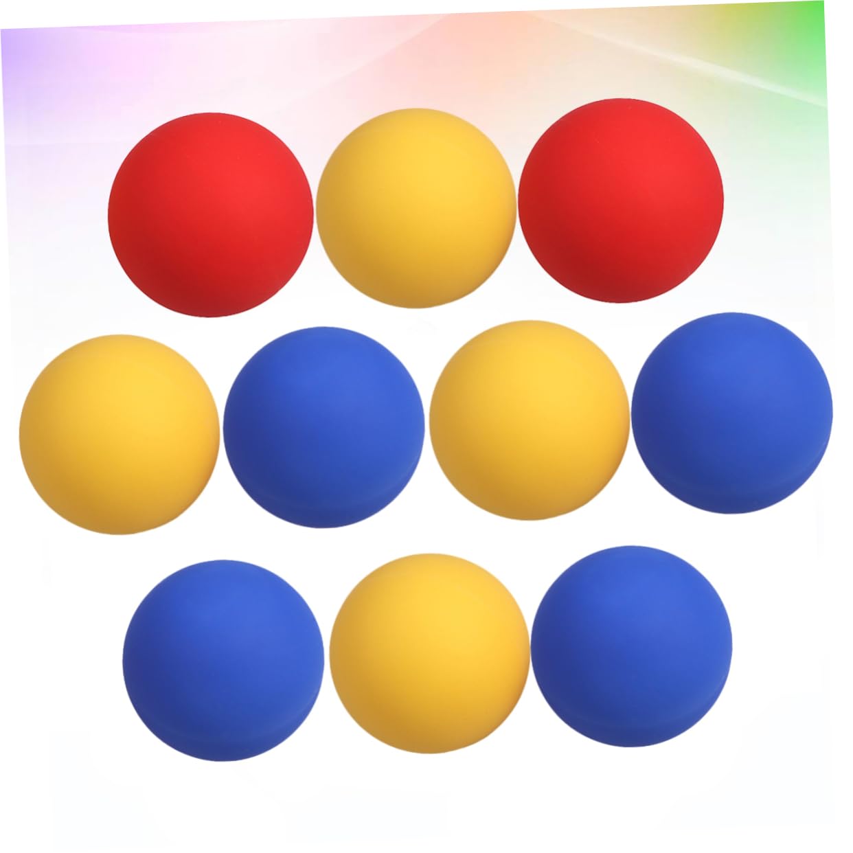 Healeved Balles de Massage pour Relâchement et Points de Déclenchement en Silicone Lot de 10 Portable Couleur Aléatoire pour Détente Musculaire