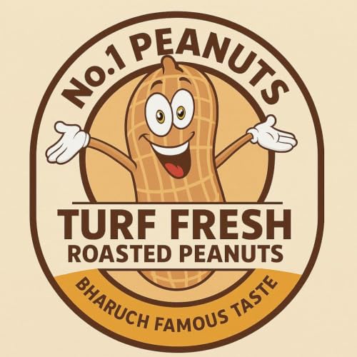 Image of Turf Fresh Jumbo Roasted Salted Peanuts, 600g x 2 Jar