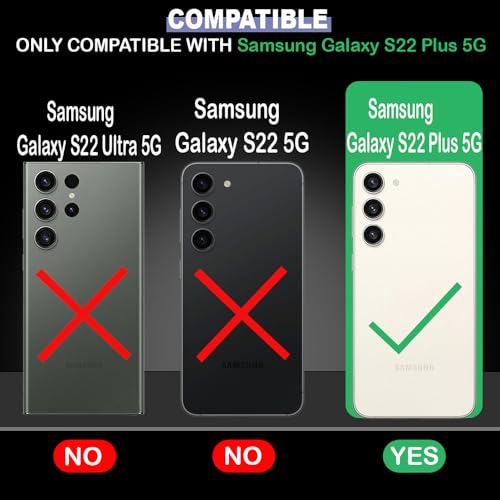 Image of amazon basics Basic Case for Samsung Galaxy S22 Plus 5G (Silicone Dark Blue)