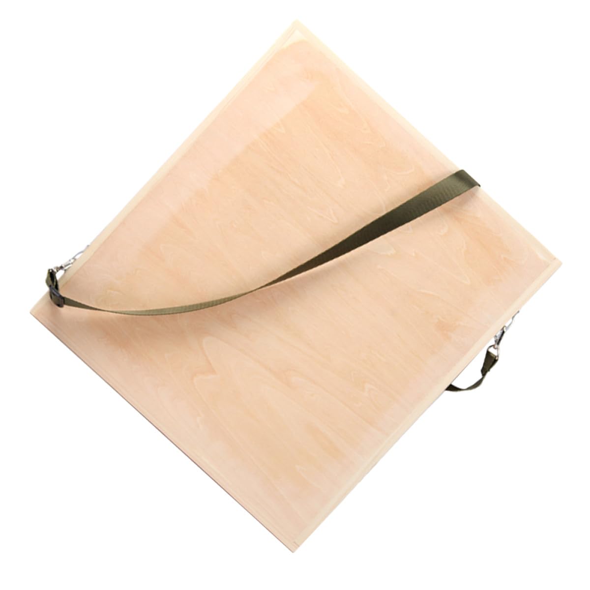 Tofficu Leichtes Zeichenbrett aus Holz mit Schultergurt Tragbares Zeichenbrett für Künstler Robustes Langlebiges Skizzenbrett für Outdoor als Zeichen Malzubehör für Schule und Freizeit