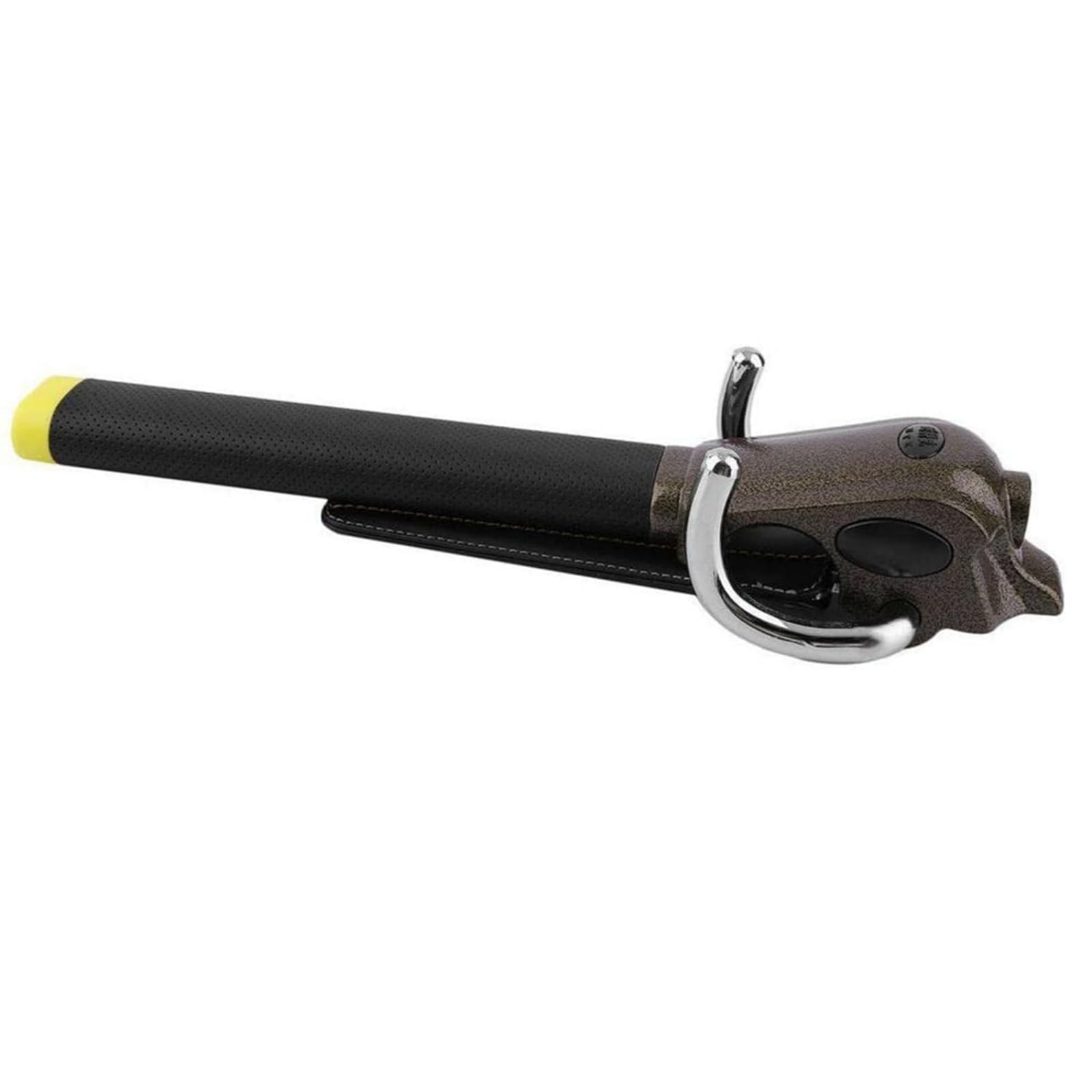 Antirrobo Coche, para ZR V 2022-2025, Bloqueo Volante Coche, Barra Antirrobo, Alta Seguridad, Ajuste Universal, 3 Llaves,A