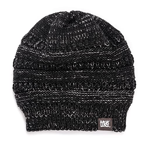 MUK-LUK mens Muk Luks® Men's Marl Beanie Cold Weather Hat