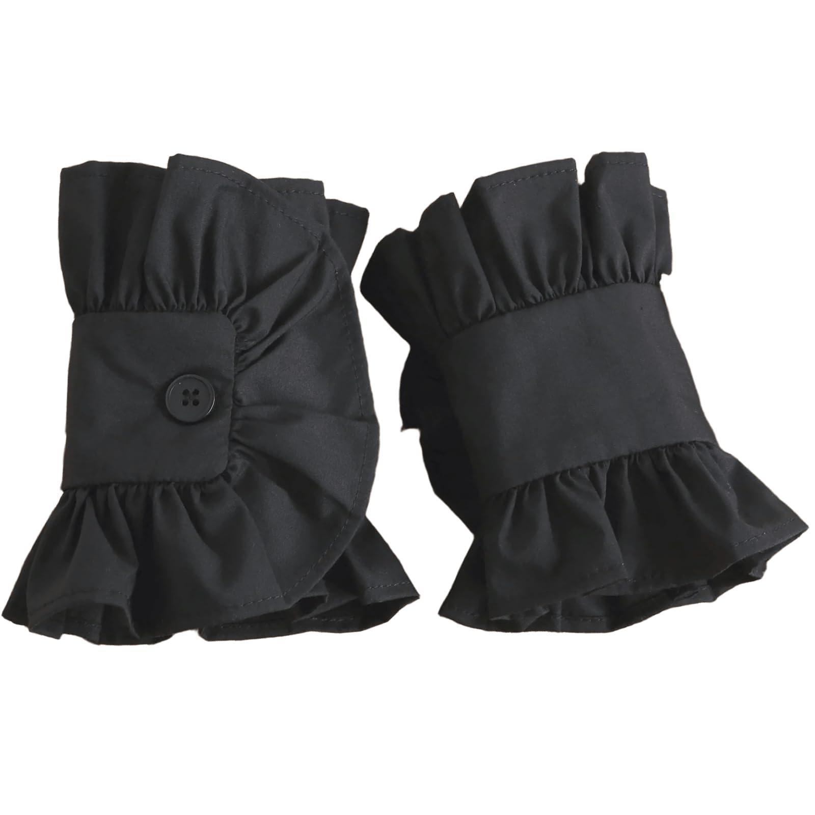 Maxtonser Lace Cuffs Decorative Sleeves for Female Teens Detachable False Sleeves Cuff Extension Trendy Clothing Wrist Accessories