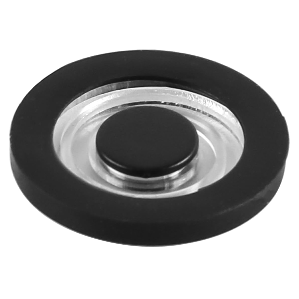 WANGCL Mini controller di gioco per telefono cellulare con pulsanti in metallo con ventosa Gamepad 360° per smartphone Android iOS Tablet con touch screen (nero)