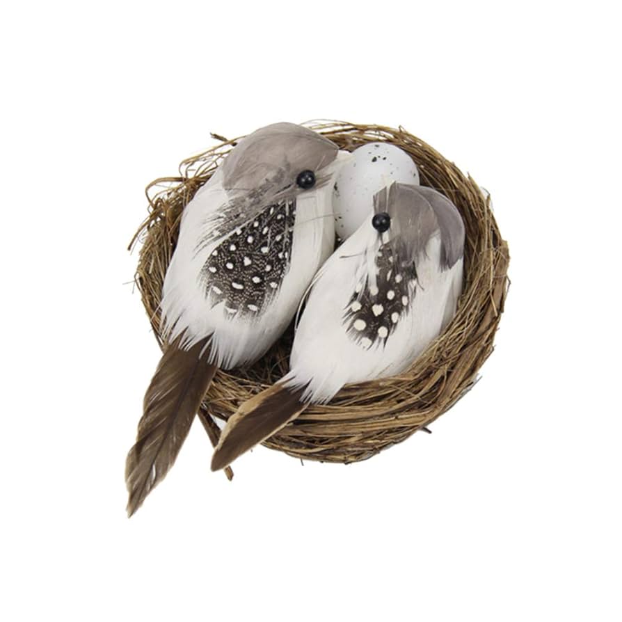 工芸品  birds festive mistle thrush egg Mistle thrush eggs hi-res stock photography and images - Alamy