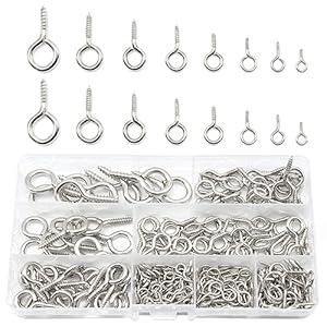 Ceeysee YJYZ-Silber 280 Stück Führungsösen