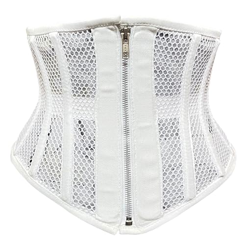 Image of Women's Waist Training Underbust Corset Steel Boned Hourglass Body Shaper