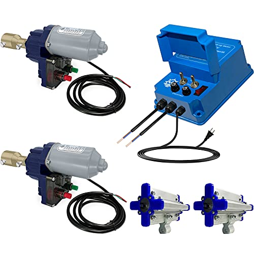 UYGALAXY Greenhouse Roll-up Motors with Controller (2 Packs)