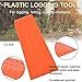 Tree Felling Wedges with Spikes for Safe Cutting-5.5'' Inches ABS Plastic Wood Splitting Tree Cutting Wedge, Logging Supplies Tools (2 Packs)