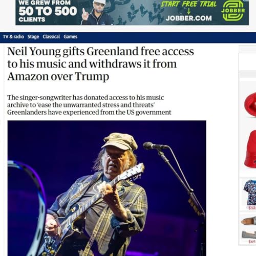 Neil Young Has Confused Me. It Was the Greenland Part. I Think I've Lost A Chunk of Respect