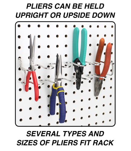 Right Arrange PPH-C-1 Rightarrange Pegboard Pliers Holder - Holds 11 Pliers Per Rack - Hooks To Any Peg Board thumb #2