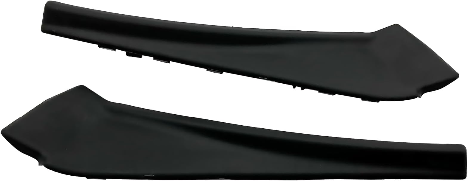 For Nissan Rogue 2014-2020 Front LH and RH Cowl Extension Trim Windshield Wiper Cover Panel Fender 66895-4CL0A 66894-4CL0A, Black