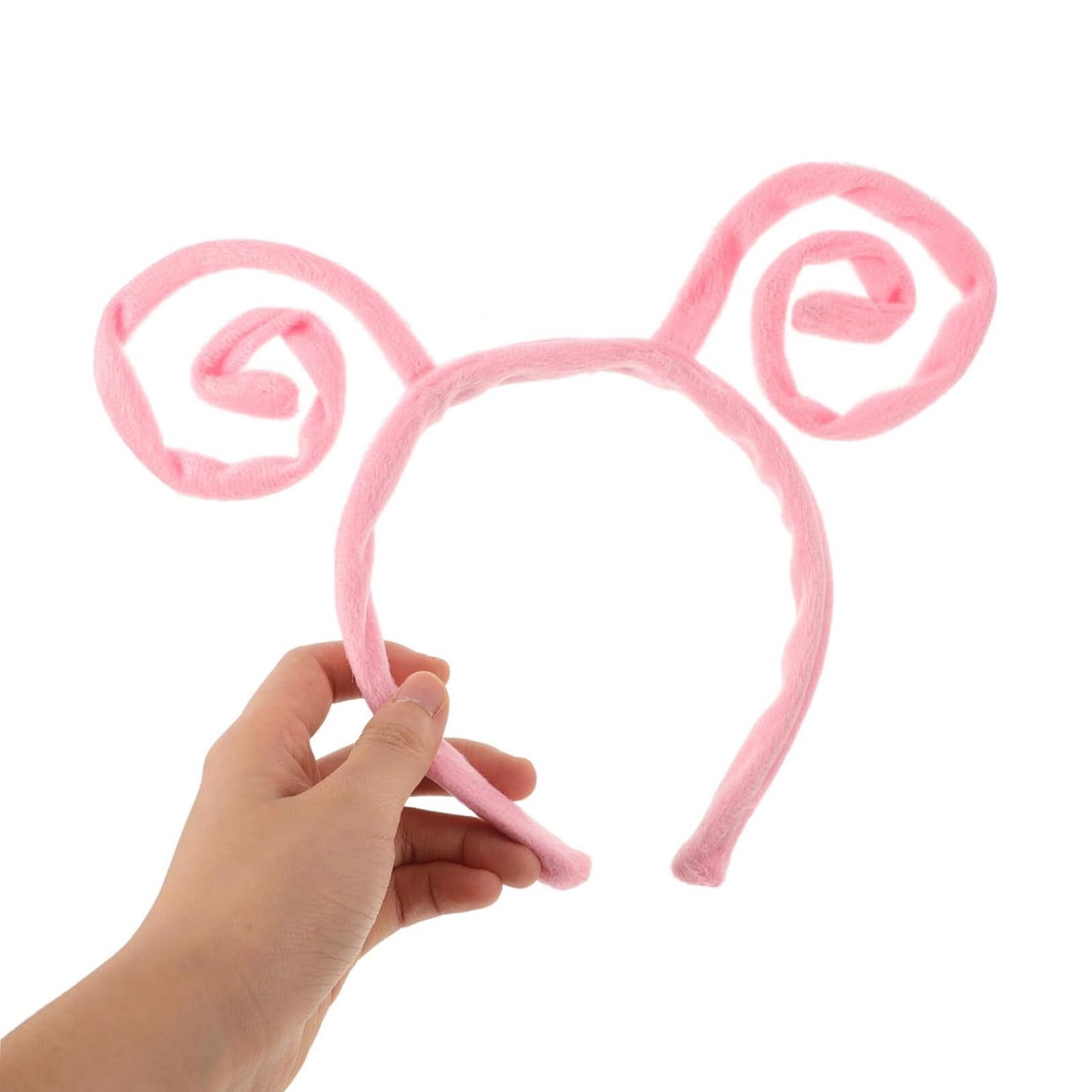 Ling & Bai Butterfly Antenna Headbands Halloween Black Ant Antenna Hair Band Funny Bee Cosplay Costume Head Piece Hair Accessory for Women (Pink)