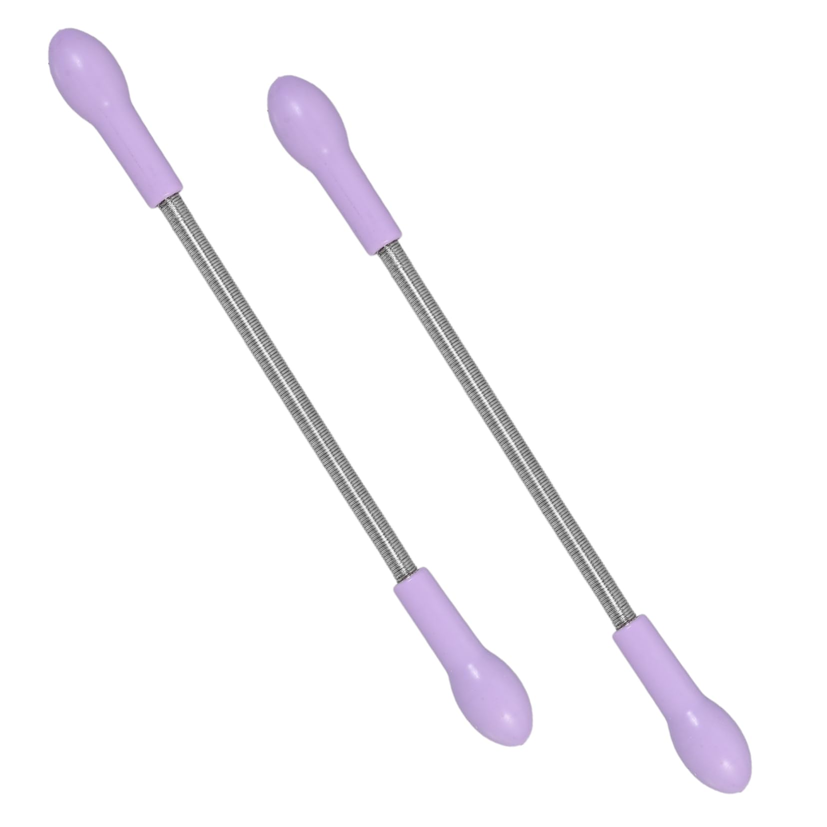 MUSISALY 2pcs Facial Hair Remover Spring Epilator Portable Hair Threading Tool for Quick Stainless Steel Device for Upper Lip Chin and Cheek