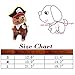NACOCO Pet Dog Costume Pirates of The Caribbean Style (Small)