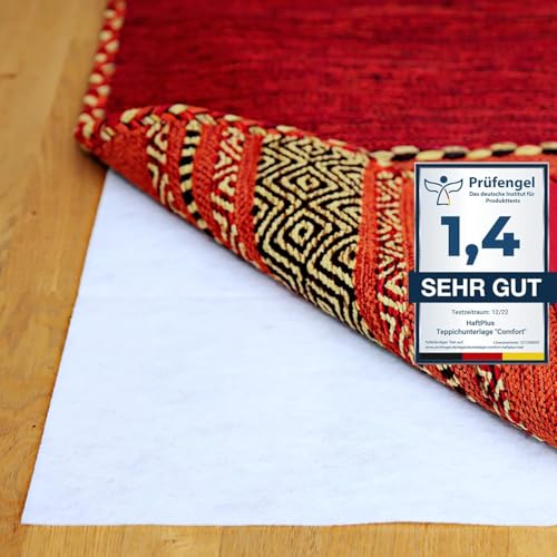 HaftPlus - Teppich Stopper rutschfest und dünn - Antirutschmatte...