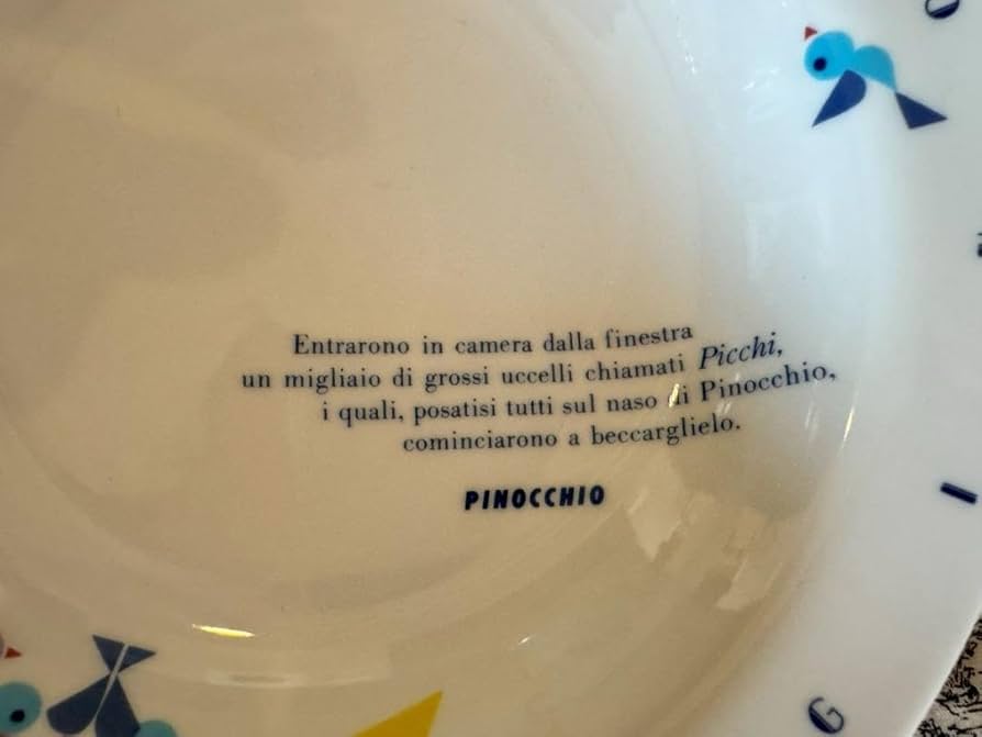 Amazon.co.jp: 高級 ドッチア窯製造 リチャードジノリ ピノキオ