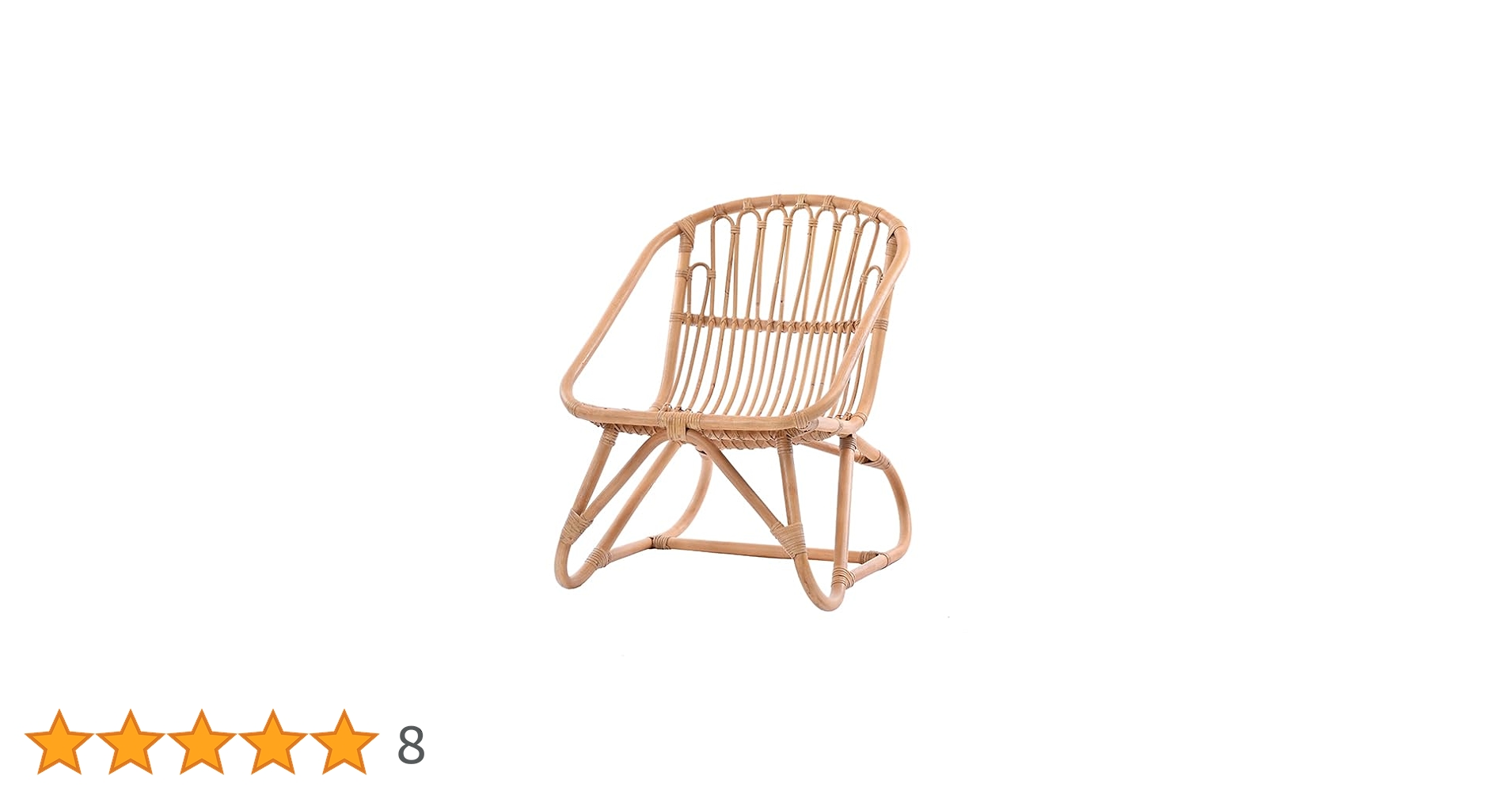 Amazon.co.jp: ラタンチェア Lサイズ 皮付きラタン アジアン