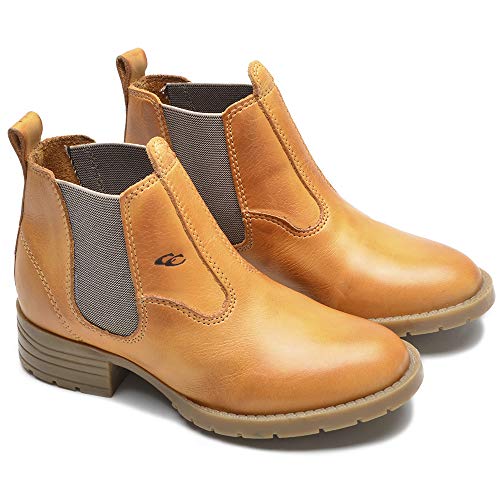 Bota, Botina Kids Infantil Unissex (26, Bege)