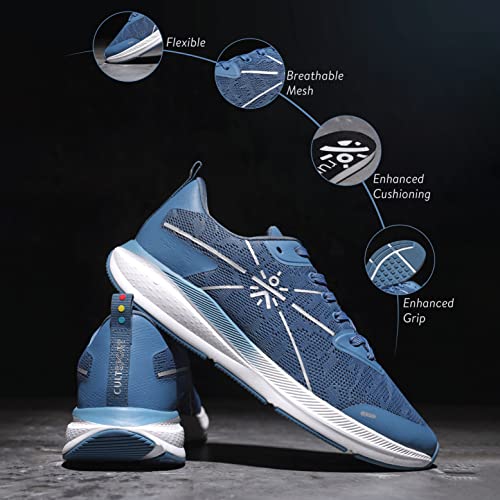 Buy CULTSPORT Flomo Men's Running Shoe Navy at Amazon.in