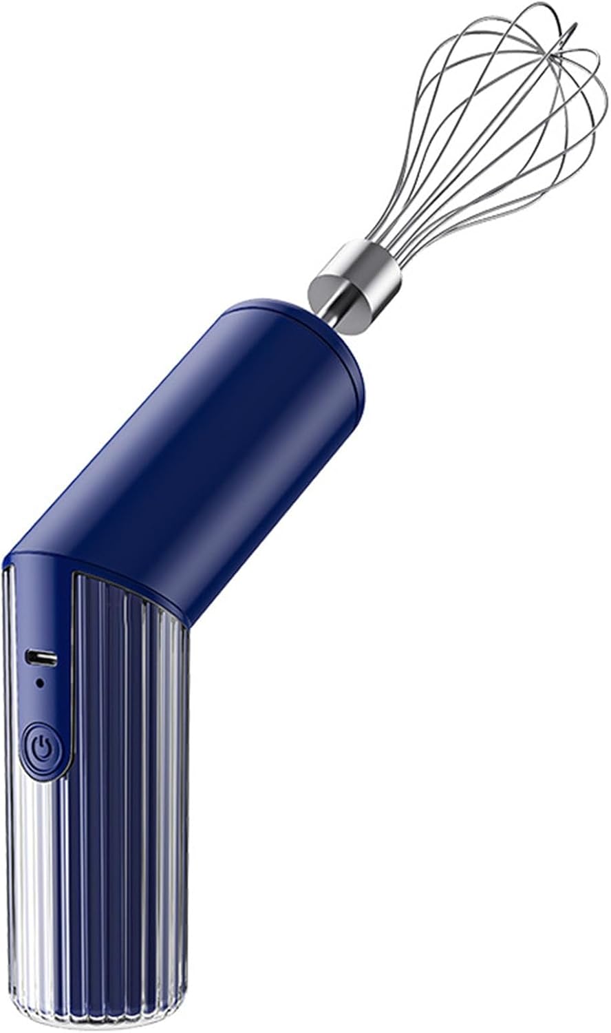 Portable Electric Eggs Beater With Double Changeable Attachments 3 Speed Mode Space Saving Foldable Body Kitchen Tool Mixing Butter