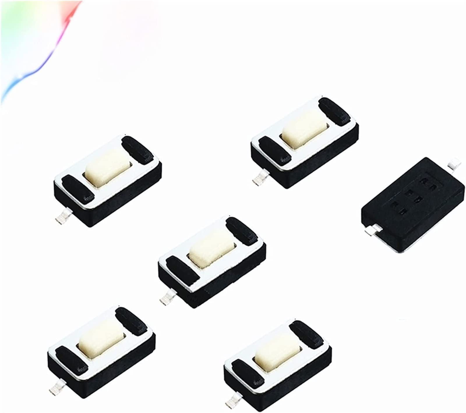 Microinterruttori 50pcs 3 * 6 2.5 SMD 2P Touch Micro Switch 3x6x2.5mm 2Pin Interruttore a Pulsante