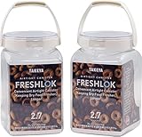 【タケヤ公式】フレッシュロック 角型2.7L ホワイト【2個セット】 保存容器 高気密性 TAKEYA
