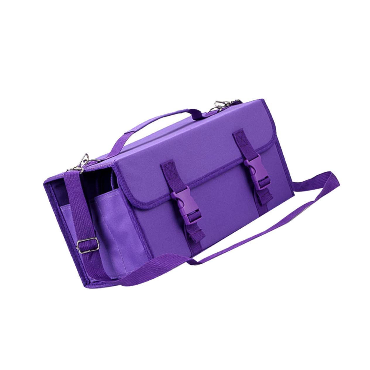 Uonlytech Borsa Portapenne Con Cerniera Custodia Portapenne Ad Alta Capacità Con Tracolla Scomparti Borsa Con Cerniera Custodia Per Pennarelli