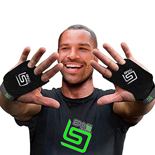 Bang Sports Gymnastics Grips - Grips for WOD - Cross Training - Wodies - Natural Leather Hand Grips - Palm Protection - Men Women - Pull Up - Workout - Lifting - Training Gloves