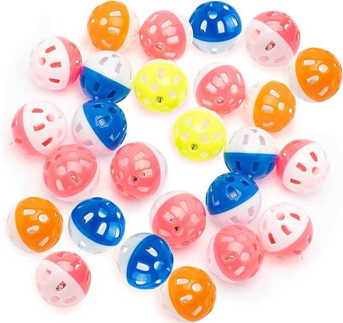 PETANGEL 12Pcs Crinkle Balls for Cats, Shiny and Stress Buster Crinkler, Suitable for Multiple Cats Play, Ideal for Kittens and Grown-up Cats (B0CM182ZMT) Amazon Price History, Amazon Price Tracker