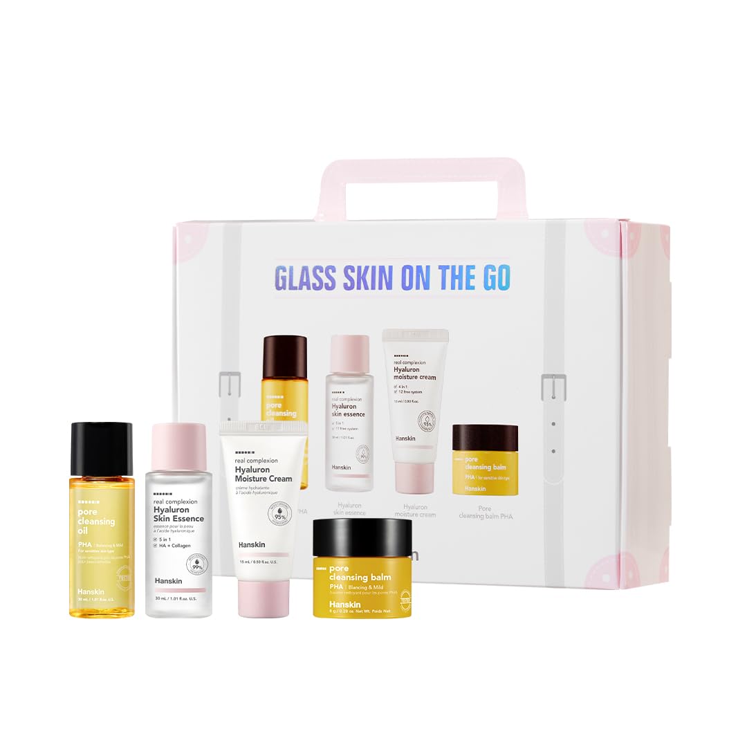 Hanskin Glass Skin On The Go Kit