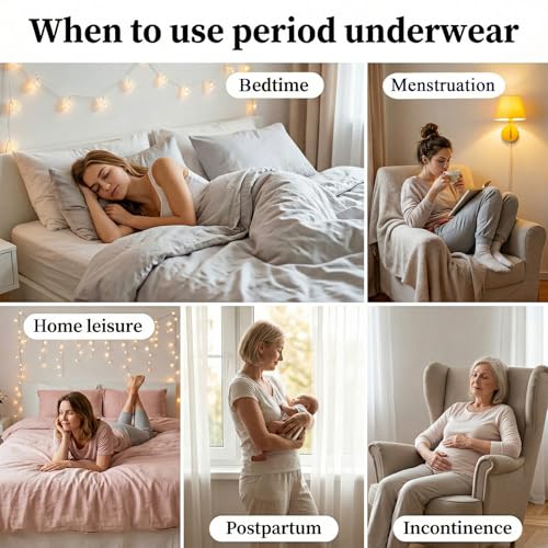 Fuites urinaires : solution lavable avec ce sous-vêtement coton - 7