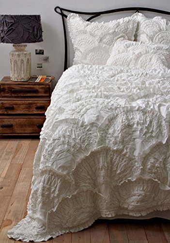 アンソロポロジー　新品　ペア　ピローケース Amazon｜Anthropologie アンソロポロジー Rivulets White 枕