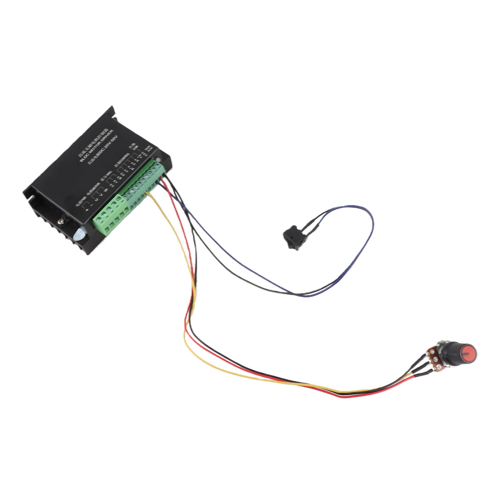 Ws55-220 Dc 48V 500W Cnc Bldc Controller Bldc Motor Brushless Mandrino Bldc Motor Driver Controller