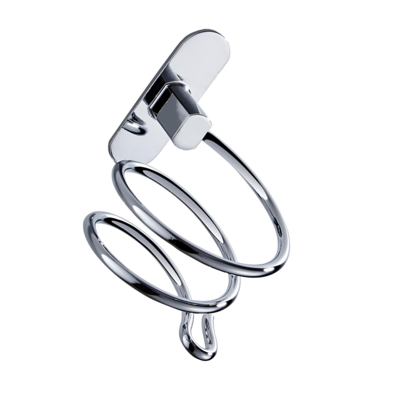 VICASKY Blow Dryer Organizer Wall Mounted Hair Dryer Storage Mini Size Hair Dryer Holding Rack