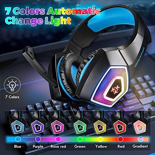 Gaming Headset with Mic for Xbox One 