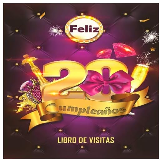 Feliz 20 Cumpleaños Libro de Visitas: Un libro de visitas para fiesta de 20 cumpleaños – Decoración y regalos originales para hombres y mujeres - 20 ... notas de los invitados Feliz Cumple 20 años