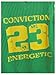 BEAUDRM Men's Letter Graphic Sweater Vest Y2k Ripped V Neck Sleeveless Knit Tops Green Medium