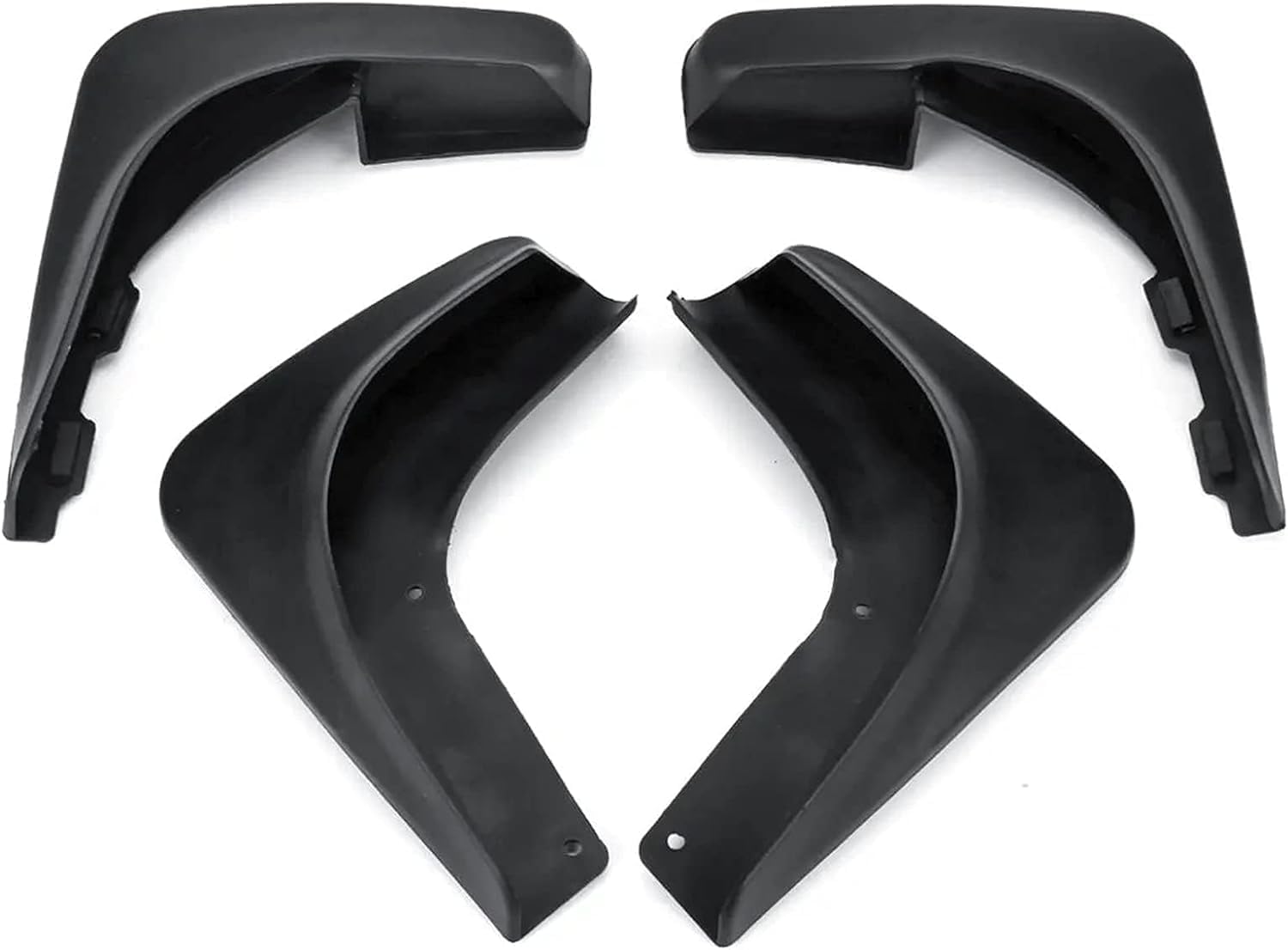WeiYH No Drill Mud Flaps for Car Front Rear Wheel for VW Golf 6 2009-2012