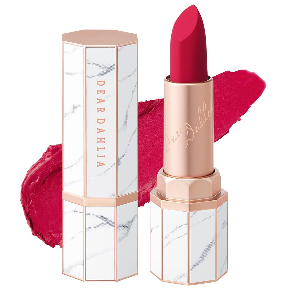 DEAR DAHLIALip Paradise Effortless Matte Lipstick GWEN Vegan, Cruelty Free, Naturally Scented Essential Oils, High Pigment Color