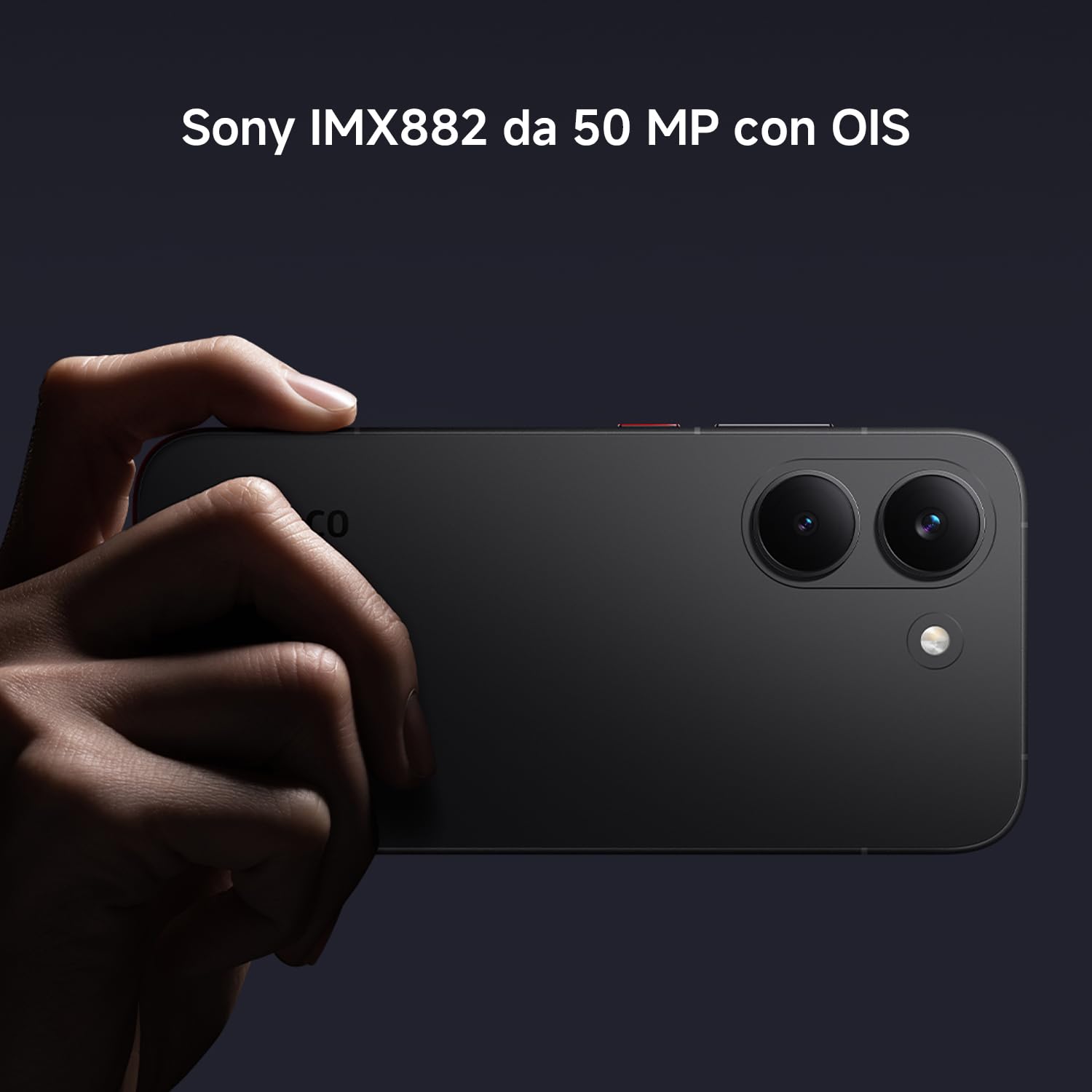 POCO X8 Pro, Smartphone 12+512GB, Dimensity 8500-Ultra, Batteria 6500mAh (typ), Display AMOLED ultra luminoso, Fotocamera 50MP con OIS, Nero, Garanzia 2 anni+1 anno extra, Caricatore non incluso