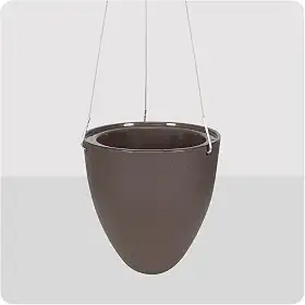 Cachepot Suspenso Egg Autoirrigável