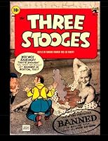 The Three Stooges #6: Golden Age Comedy Comic 1530148189 Book Cover