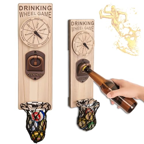 Abridor Cerveza Pared con Imanes Nevera, Abridor Magnético de