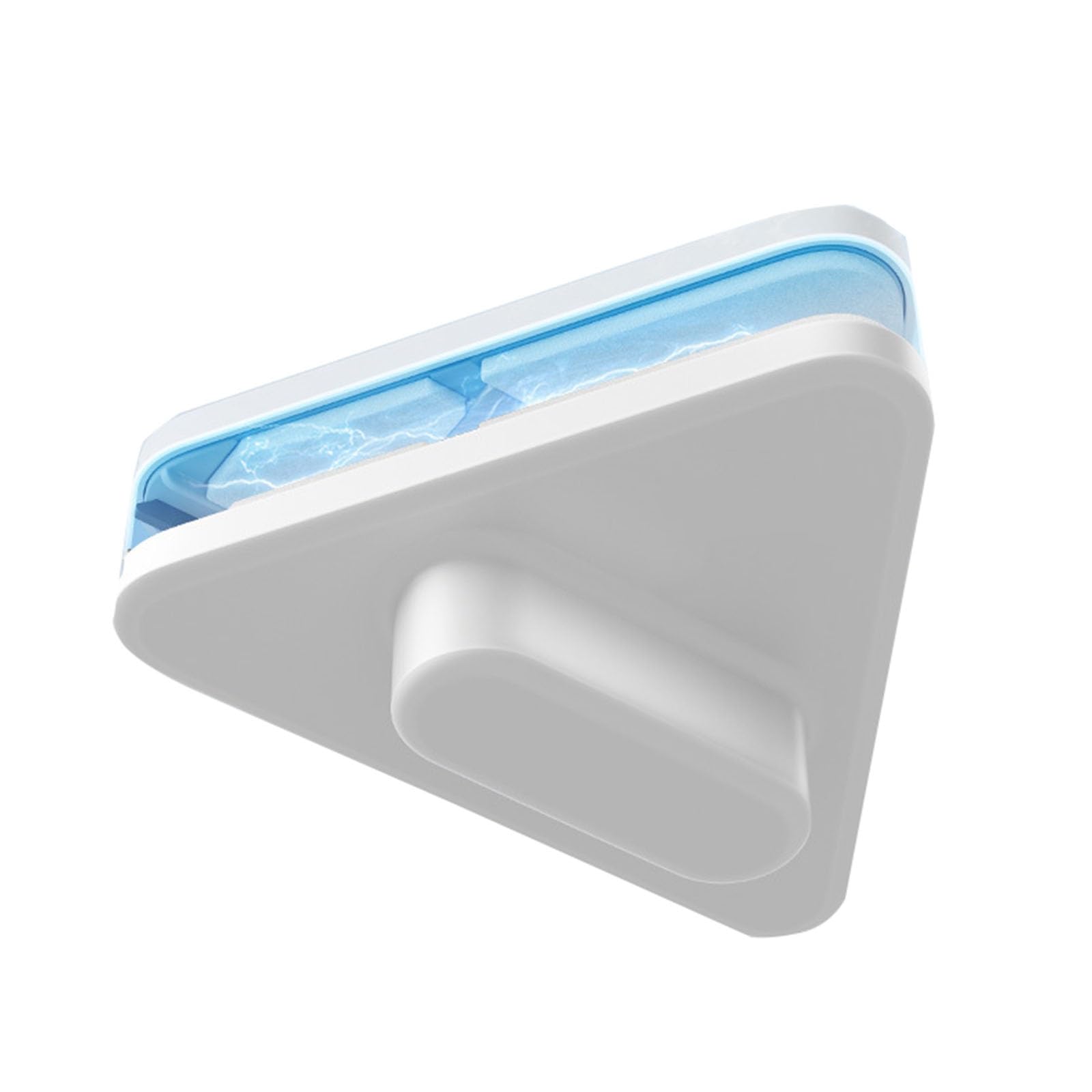 Pulisci facilmente le finestre con un design magnetico triangolare e un tergivetro su entrambi i lati, adatto for vetro (20-35 mm)(18-30mm)