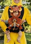 Disney The Lion King Timon and Pumbaa Infant Carrier Costume | Baby Carrier Costumes