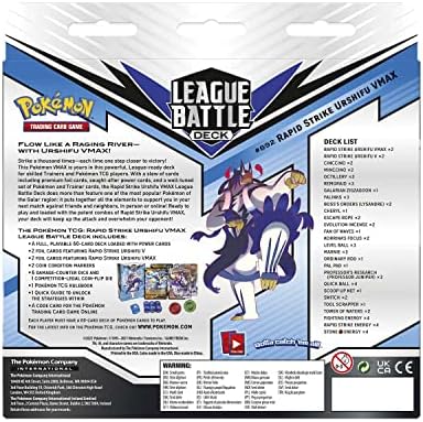 Card Sport Pokemon TCG: Fast Strike Urshifu VMAX Battle Deck 7 51EsLvlwLBL. AC